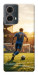 Чехол Football player для Motorola Moto G85
