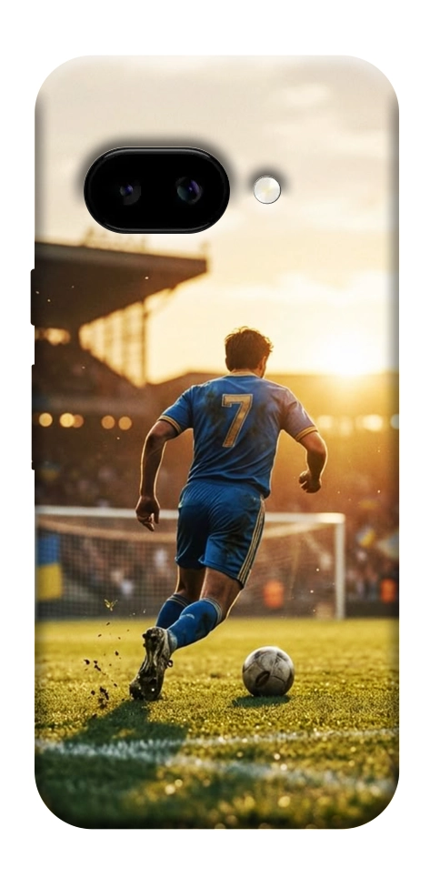 Чехол Football player для Google Pixel 9a