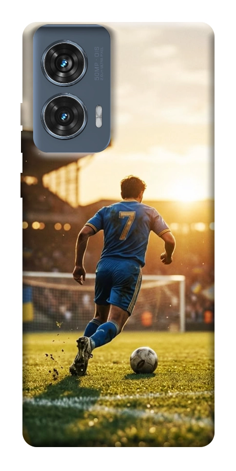 Чехол Football player для Motorola Edge 50 Fusion