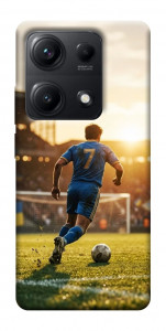 Чехол Football player для Xiaomi Redmi Note 14S