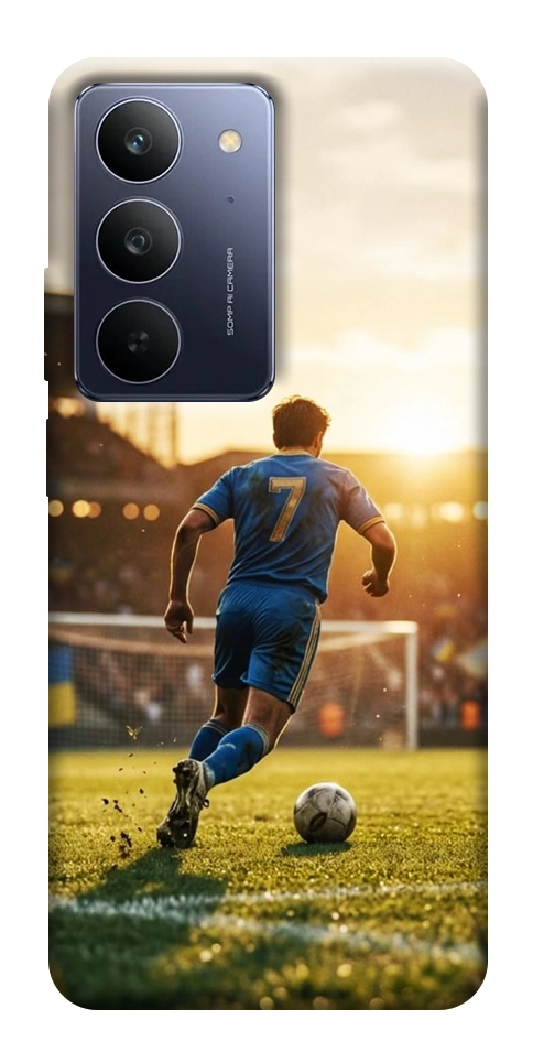Чехол Football player для Realme C75x