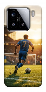 Чехол Football player для Xiaomi 15