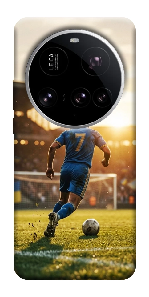 Чехол Football player для Xiaomi 15 Ultra