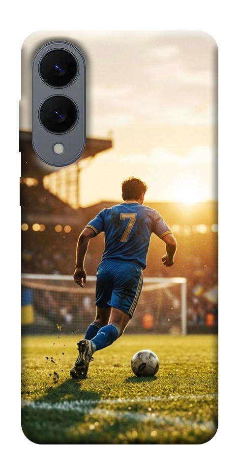 Чехол Football player для Galaxy S25 Edge