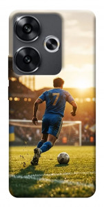 Чехол Football player для Xiaomi Poco F6