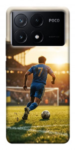 Чохол Football player для Xiaomi Poco X6 Pro