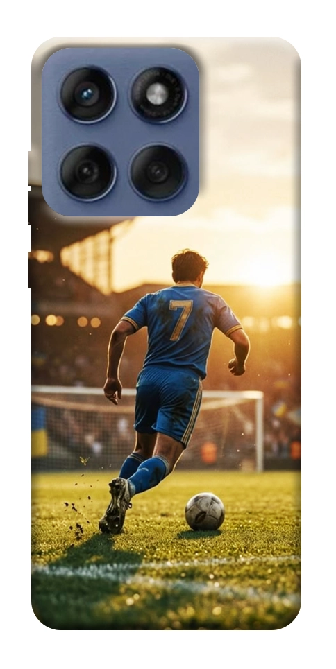 Чехол Football player для Motorola Edge 60 Fusion