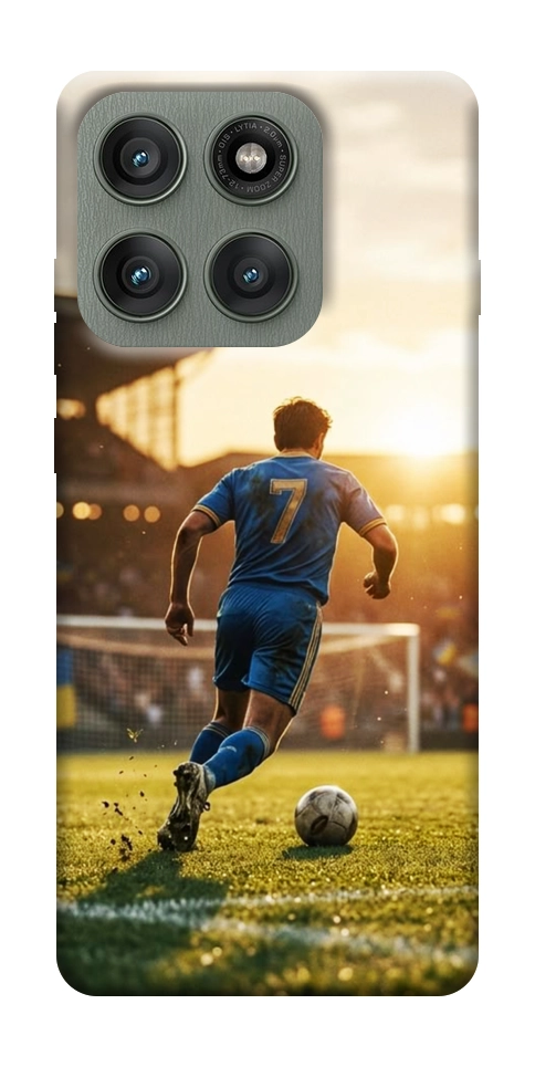 Чехол Football player для Motorola Edge 60 Pro
