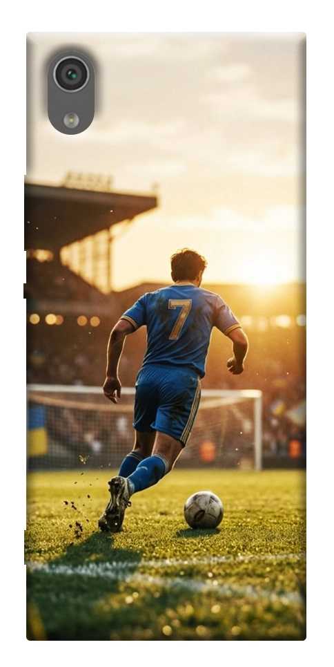 Чехол Football player для Sony Xperia XA1