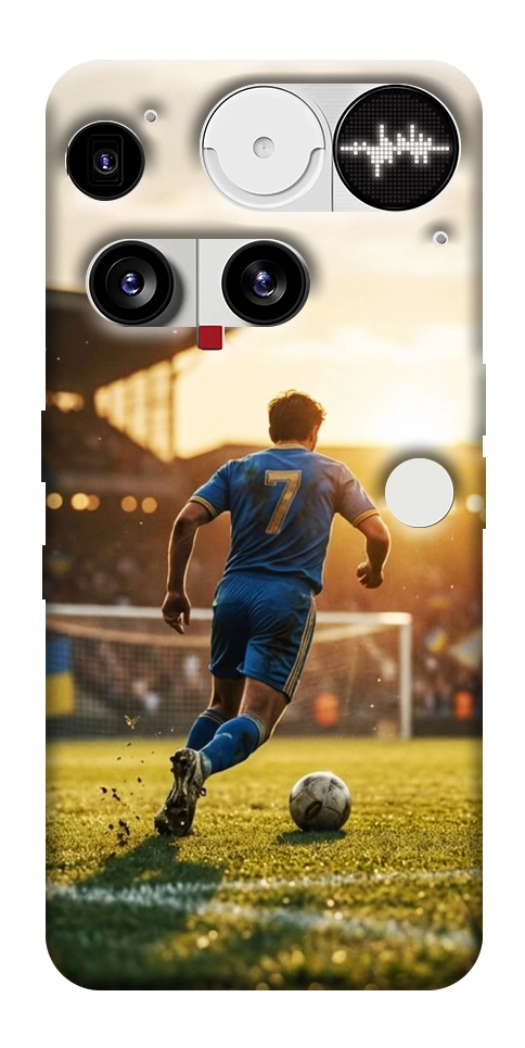 Чехол Football player для Nothing Phone (3)