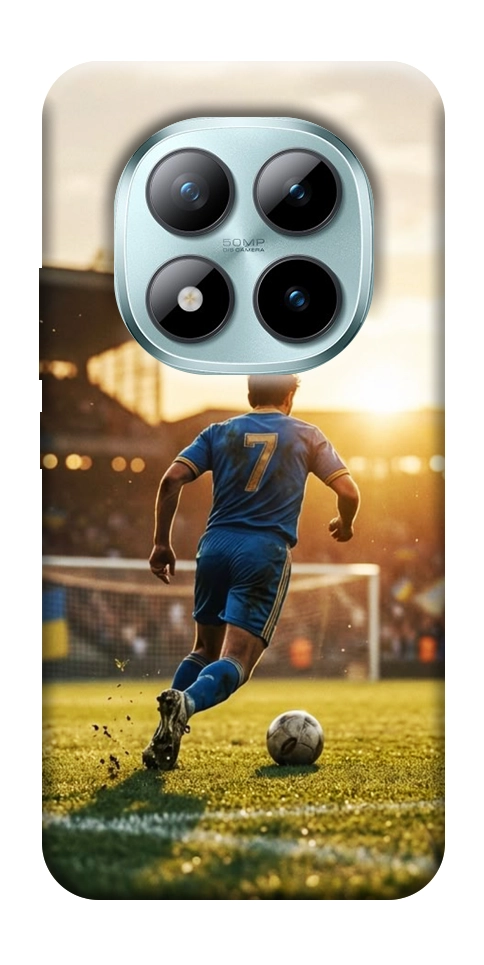 Чехол Football player для Xiaomi Redmi Note 15 Pro+ 5G