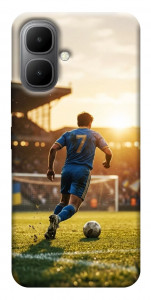 Чехол Football player для Infinix Smart 10