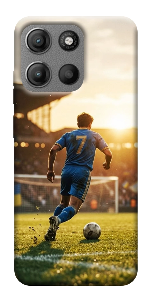 Чехол Football player для Motorola Moto G15 Power