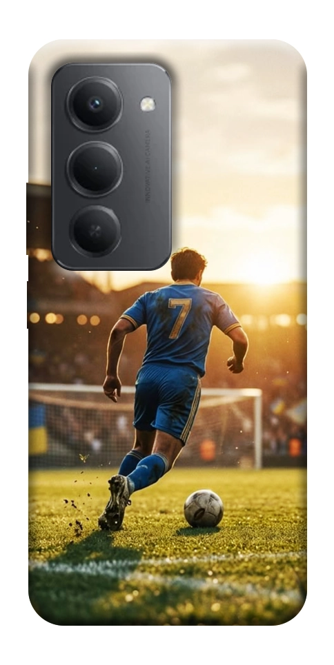 Чехол Football player для Xiaomi Redmi 15 (Global)