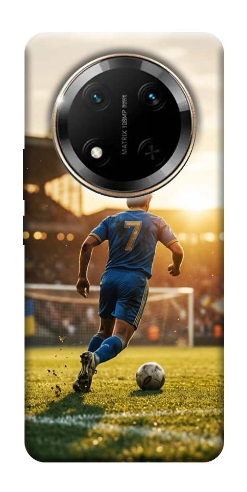 Чехол Football player для Huawei Honor X9c