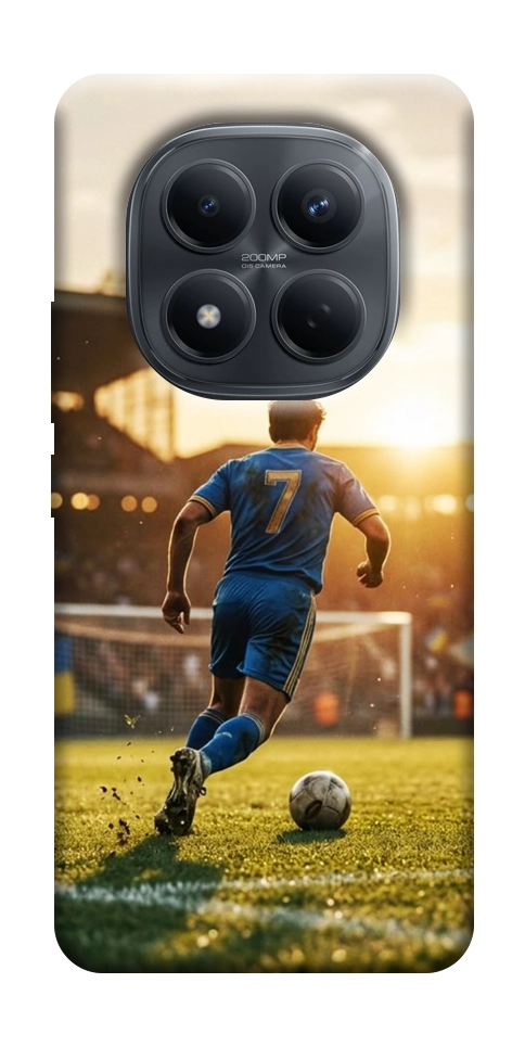 Чехол Football player для Xiaomi Redmi Note 15 Pro 4G