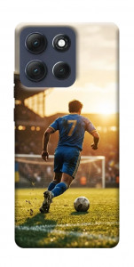 Чохол Football player для Motorola Moto G86 5G