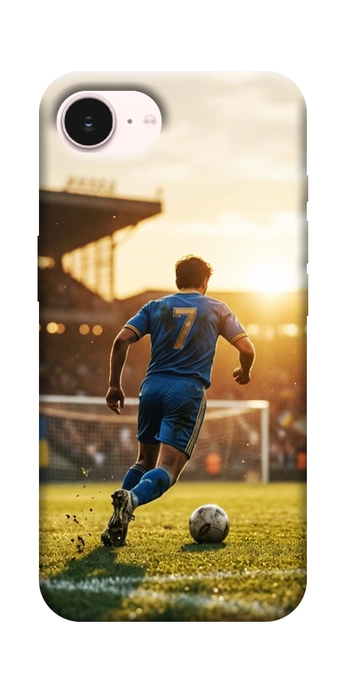 Чехол Football player для iPhone 17e