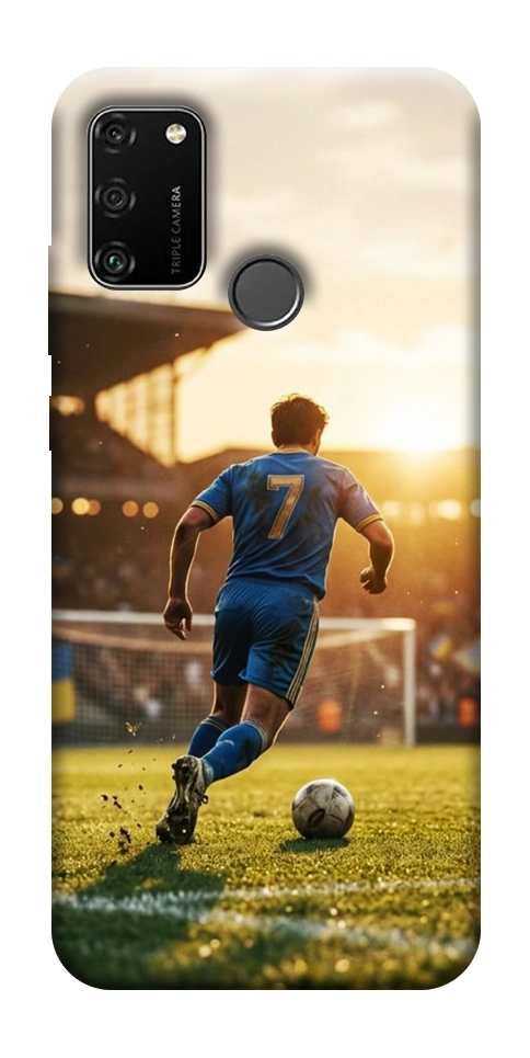 Чехол Football player для Huawei Honor 9A