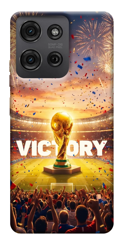Чехол Football victory для Motorola Moto G75 5G