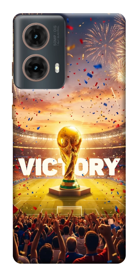 Чехол Football victory для Motorola Moto G85