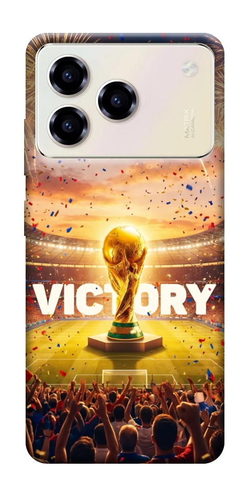 Чехол Football victory для ZTE Blade A76 4G