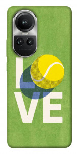 Чехол Love tennis для Oppo Reno10 Pro