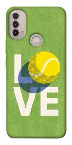Чехол Love tennis для Motorola Moto E30