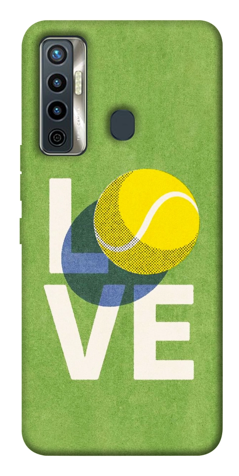 Чохол Love tennis для TECNO Camon 17