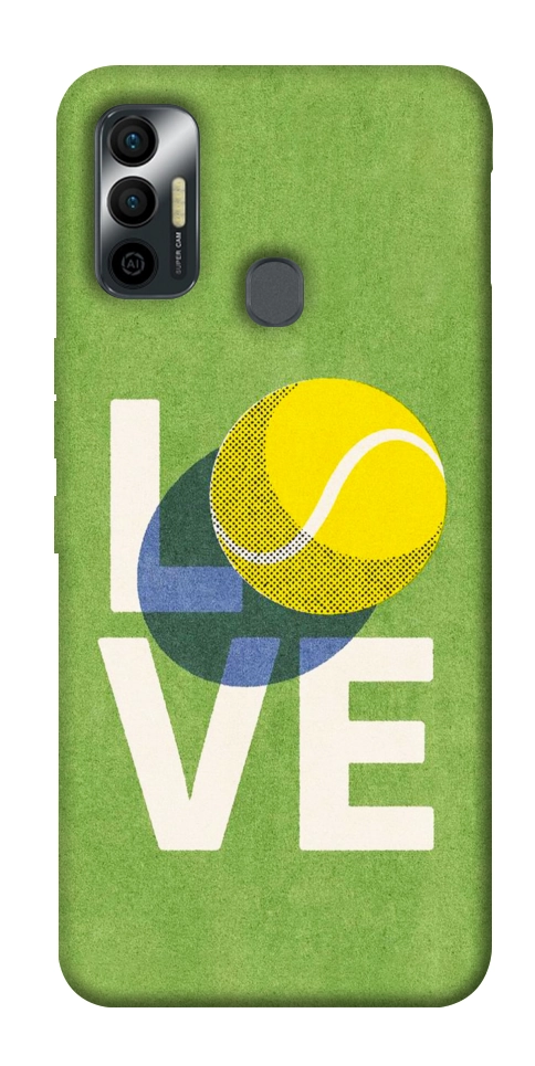Чехол Love tennis для TECNO Spark 7