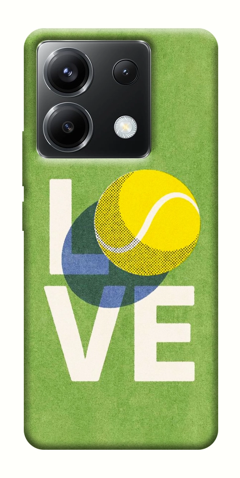 Чехол Love tennis для Xiaomi Poco X6