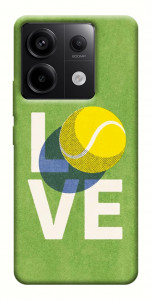 Чехол Love tennis для Xiaomi Redmi Note 13 Pro 4G