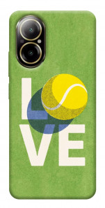 Чехол Love tennis для Realme C67 4G