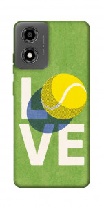 Чохол Love tennis для Motorola Moto E14