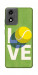 Чехол Love tennis для Motorola Moto E14
