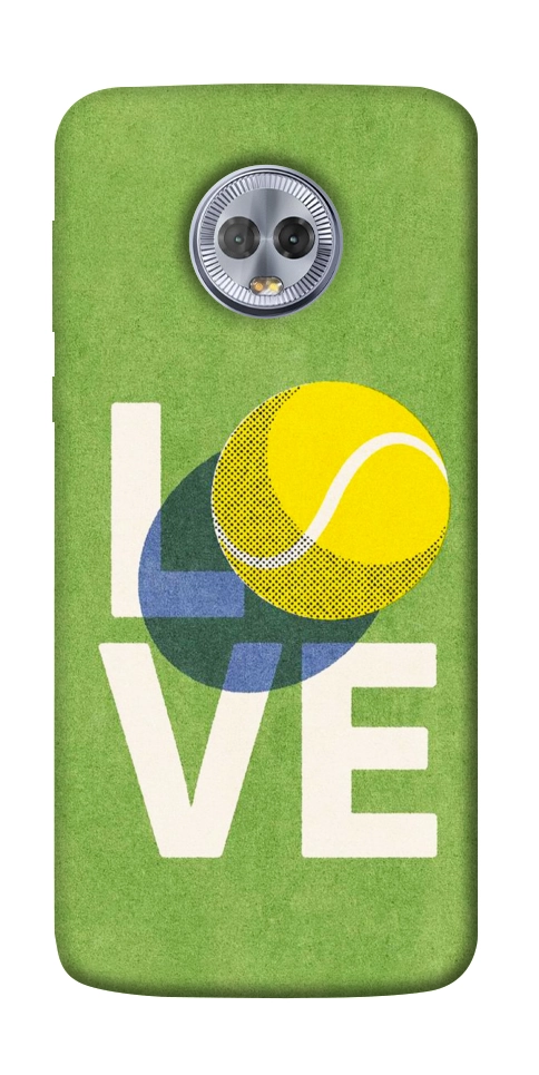 Чохол Love tennis для Motorola Moto G6 Plus