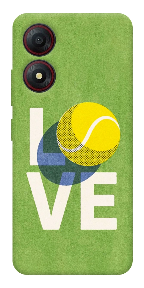 Чехол Love tennis для ZTE Blade A34 4G