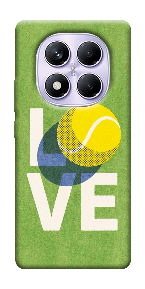 Чехол Love tennis для Xiaomi Redmi Note 14 Pro 4G