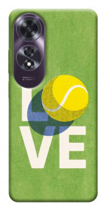 Чехол Love tennis для Oppo A60 4G