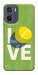Чехол Love tennis для Motorola Moto E15