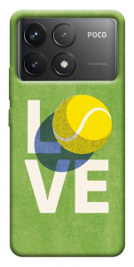 Чехол Love tennis для Xiaomi Poco F6 Pro