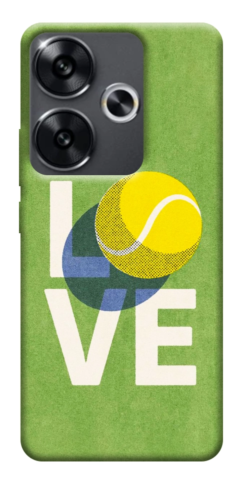 Чехол Love tennis для Xiaomi Poco F6