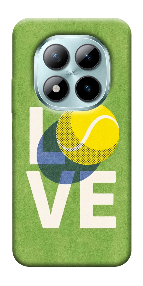 Чехол Love tennis для Xiaomi Redmi Note 15 Pro+ 5G