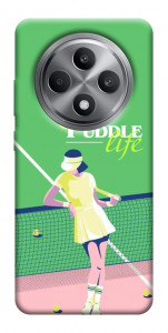 Чехол Puddle life для Oppo Reno 12 F 4G