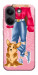 Чехол Girl and corgi для Xiaomi Poco X8 Pro
