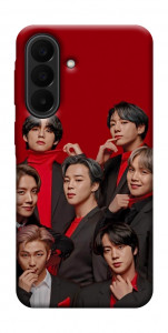 Чехол BTS in red для Galaxy A27