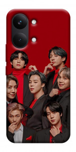 Чехол BTS in red для Xiaomi Poco X8 Pro Max