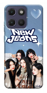 Чохол New Jeans для Motorola Moto G17