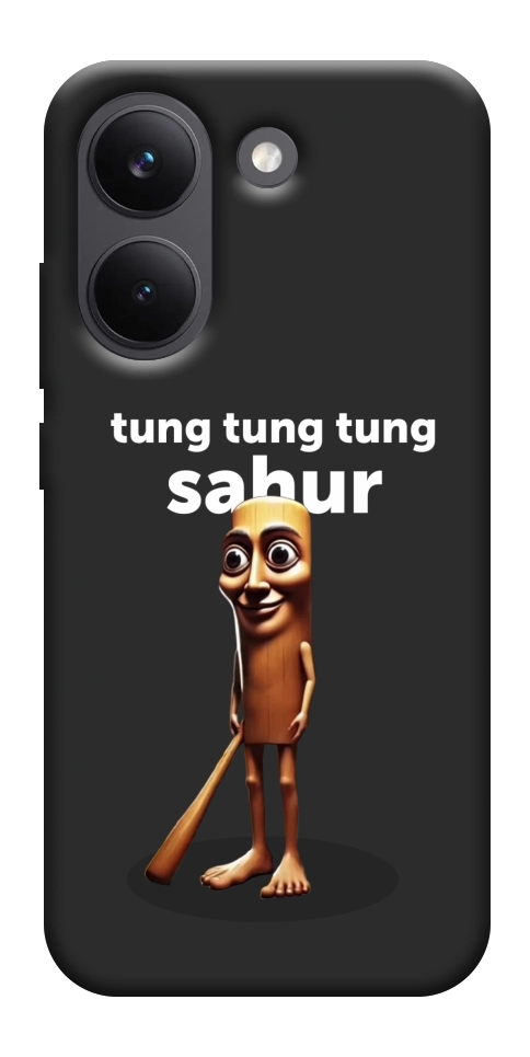 Чехол Tung Tung Tung Sahur Tamburo для Xiaomi Poco X8 Pro