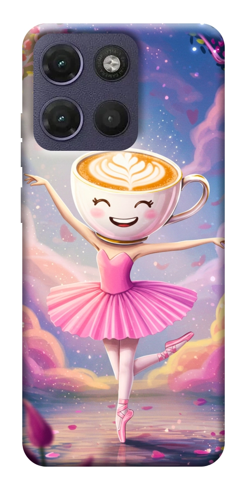 Чехол Ballerina illustration для Motorola Moto G17